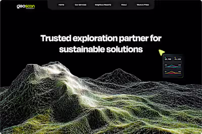 Landing page for geo-mapping multinational