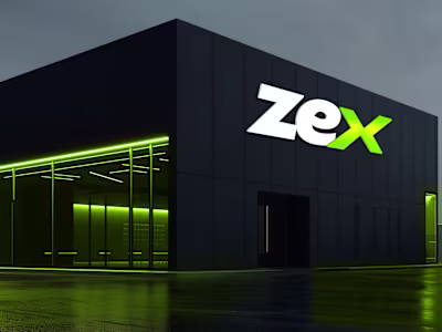ZEX Logistics Brand Identity Design