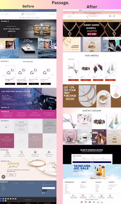 Passage Website Redesign