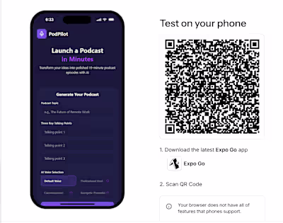 I built PodPilot, an AI-powered podcast creator that helps a...