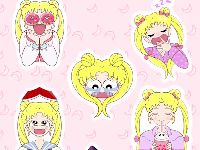 SAILOR MOON STICKER