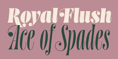 Aabak Commercial Typeface