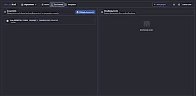 AI Retrieval-Augmented System to Help Humanitarian Analysis