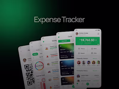 Fintrack - Expense Tracker App (Android & iOS)