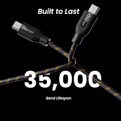 Orange Usb Type C Charger :: Behance