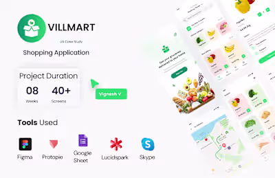 VillMart: User-Friendly Organic Shopping App