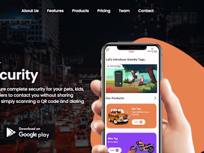 Dynamic QR code Based Web Development