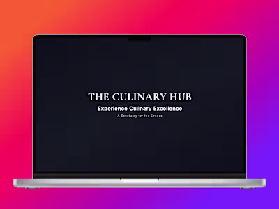 Premium Hospitality Landing Page Template
The