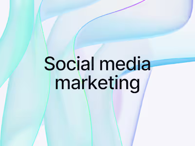 Social media marketing