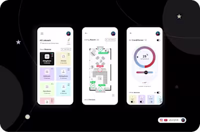 Smart Home Mobile App Design