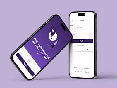 Greulich’s App - Auto repair store application