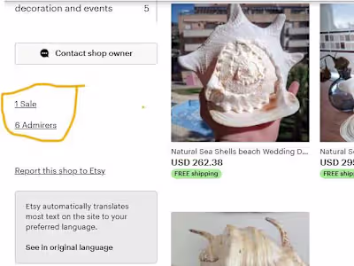 RelicsConchsShells Promotion