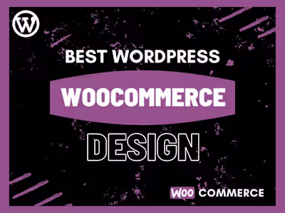 Expert Woocommerce Developer for Your  E-commerce store