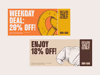 The latest visual exploration for Croissant Bakery, I tried ...