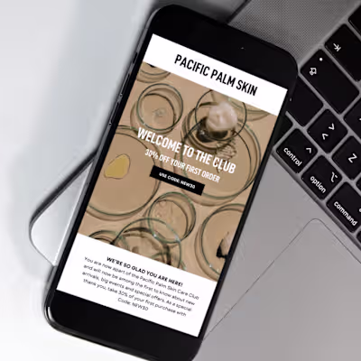 Email Marketing for Skincare Brand