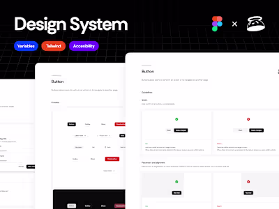 An extensive design system