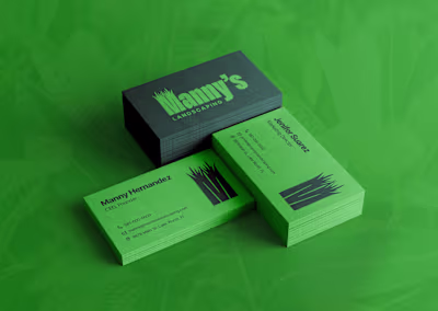 Manny's Landscaping | Brand Design