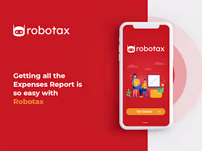 Robotax - Mobile UI/UX & Branding