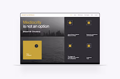 Asset Fintech - Website