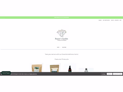 Beazer's Garden Natural Homemade Products for Body, Bath an