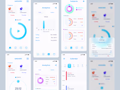 4HOURS - Track study and Exercise time
