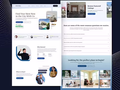 High-Conversion Real Estate Landing Page Design