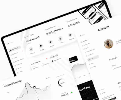 Payday Banking Dashboard & Landingpage