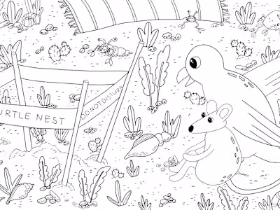 Grumpy Iguana Coloring Book