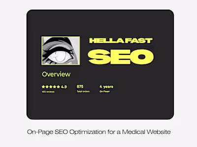 SEO for medical website 