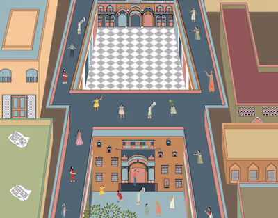 Quaint space on Behance
