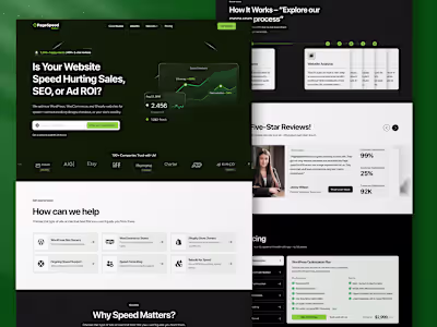 Agency Website Revamp : UI/UX + Web Dev + Custom Illustration