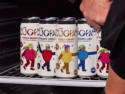 ZUCHA | Kombucha | Brand Identity | Product Design