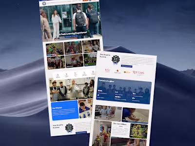 Paedu School Website Redesign & Development