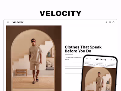 Custom Shopify Fashion Storefront Built with Instant
