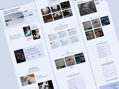 Mental Health Professional Website with Booking Integration ...