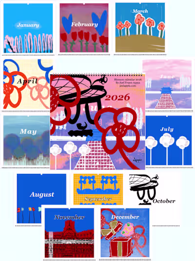 2026 “Blossom” Calendar