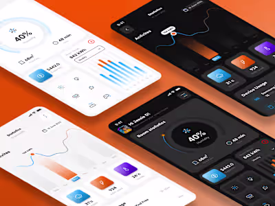 Smart House Mobile App - UI/UX