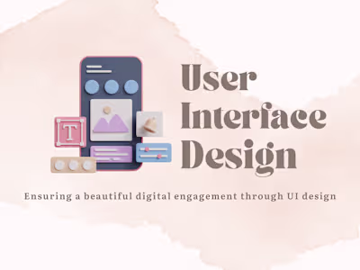 UI Design for Your Mobile App or Website