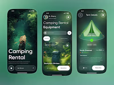 🚀 Just wrapped up my latest FlutterFlow project🌲 — a Campi...