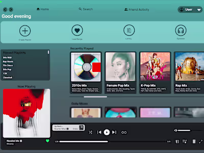 Spotify Friend Activity