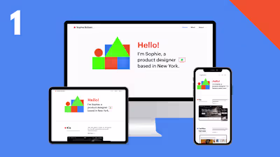 Portfolio Website | Front-End Web Development