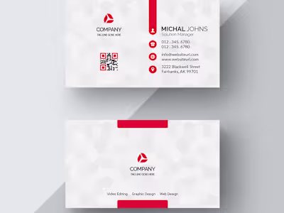 business card design