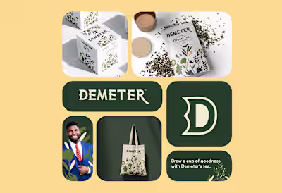 Demeter Tea - Brand Identity :: Behance