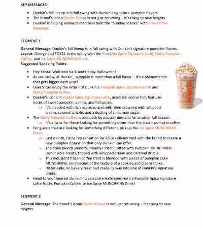 Script Writing: Pre-Production and Live On-Air