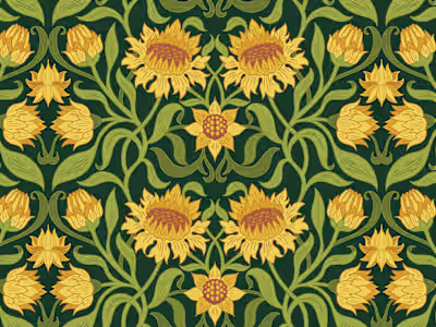 How to Create a William Morris Pattern in Illustrator