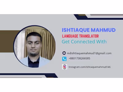 Translate Your Document From 1.English<>Spanish2.English<>French