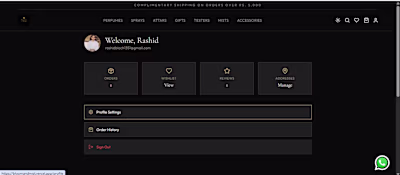 Bloom & Mist E-commerce Store