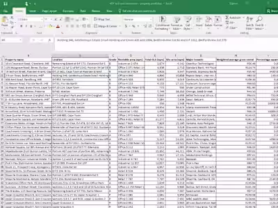 Real Estate Property Database Entry