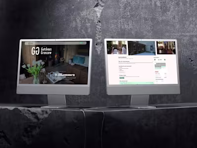 New website and booking portal