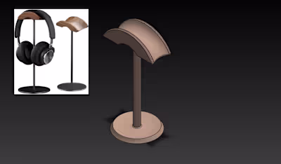 Headphones Holders 3D Models | SolidWorks